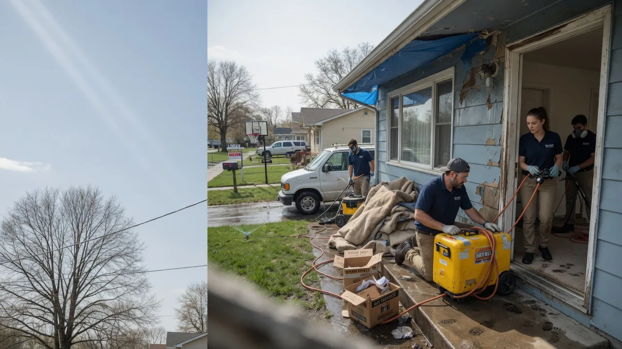 Basement Flood Cleanup in Danube, MN near me